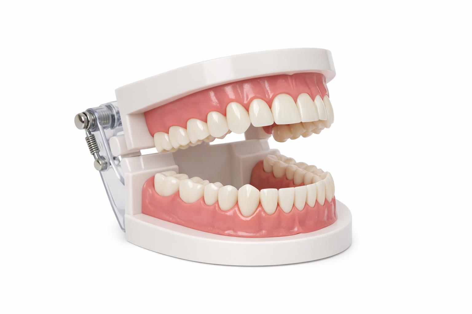 model stomatologiczny - szczęka z zębami do ćwiczeń